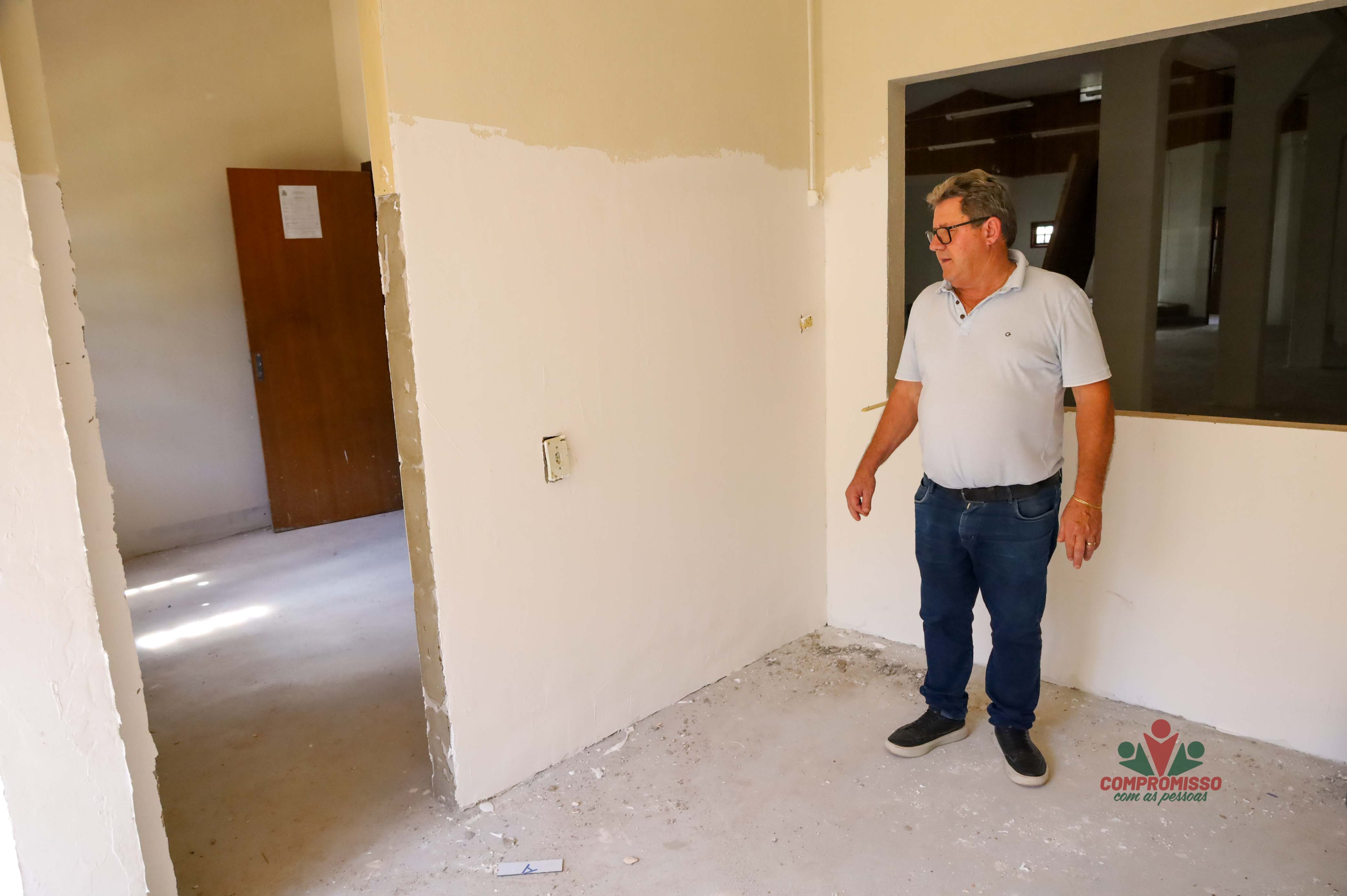 Centro de Convivência dos Idosos está passando por reforma em Missal