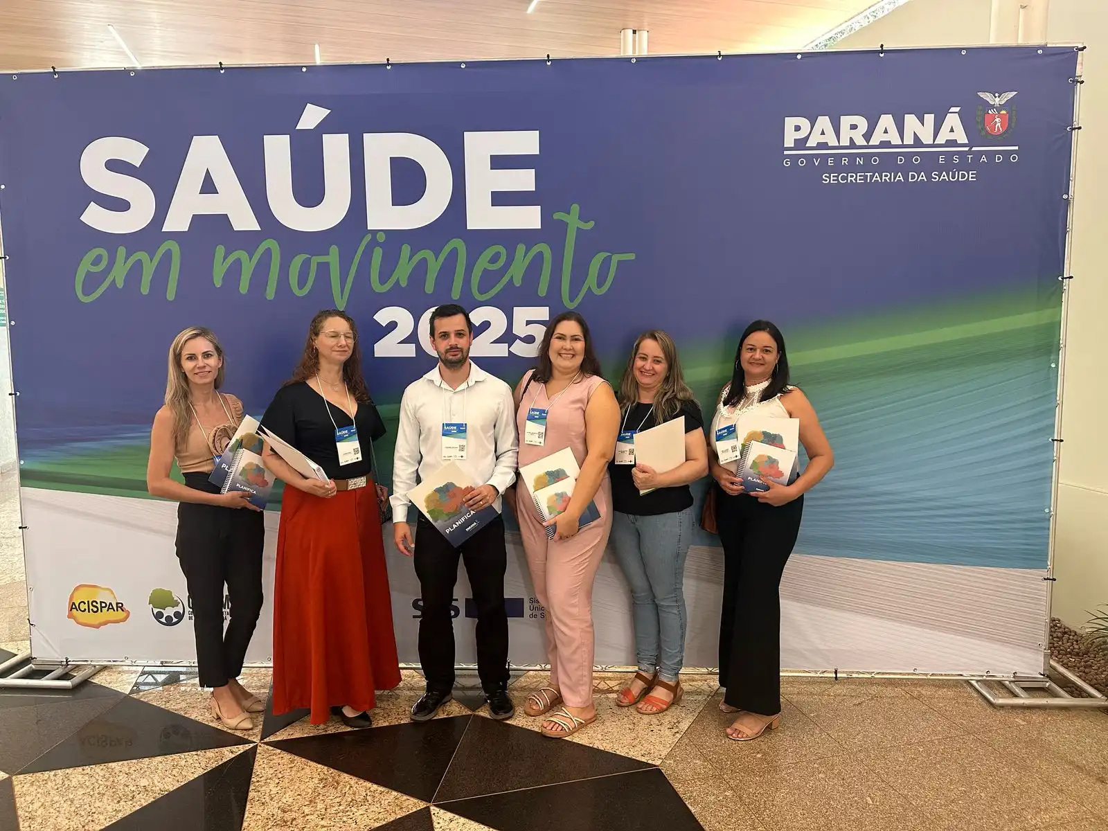 Profissionais da Saúde de Itaipulândia participam do Evento: Saúde em Movimento 2025