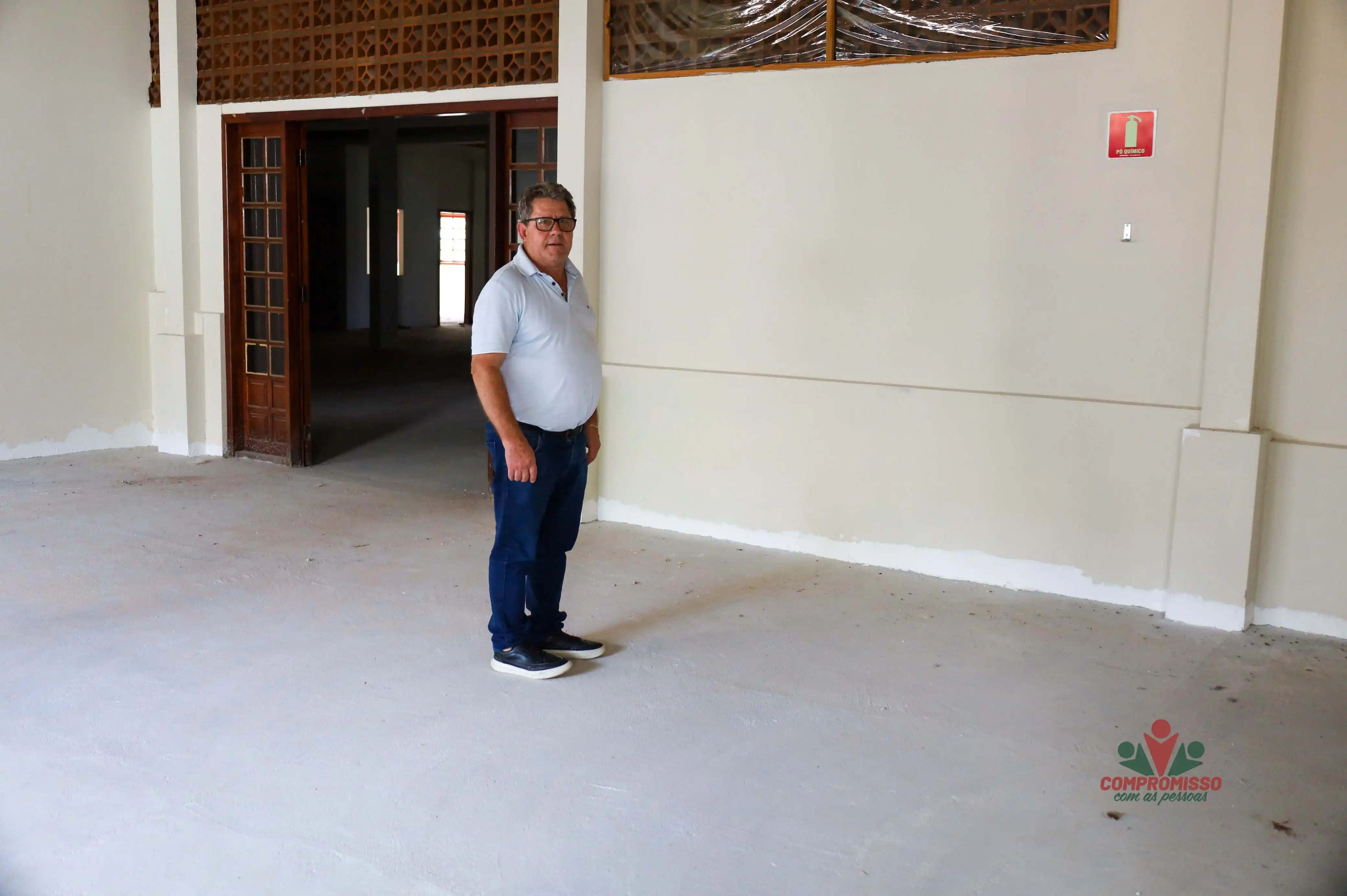 Centro de Convivência dos Idosos está passando por reforma em Missal