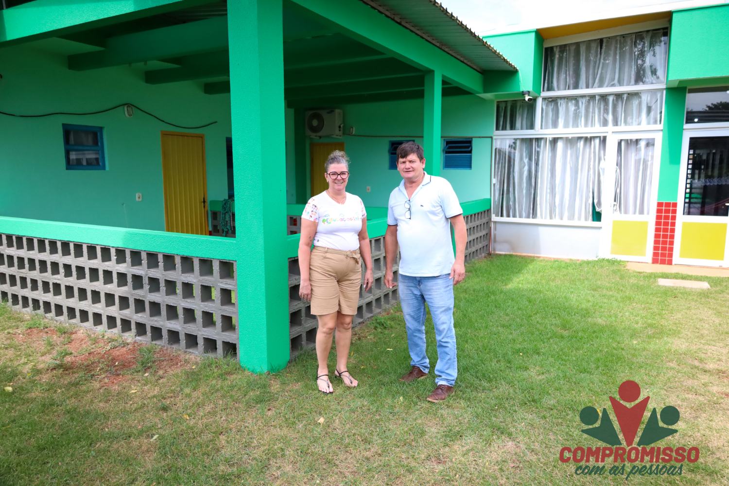 Prefeito em Exercício Chenho visita obras em Missal