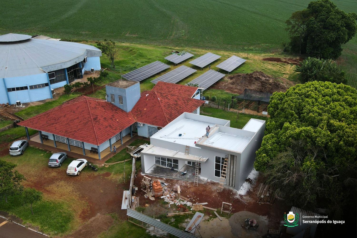 Serranópolis do Iguaçu amplia produção de energia limpa com instalação de duas novas usinas fotovoltaicas