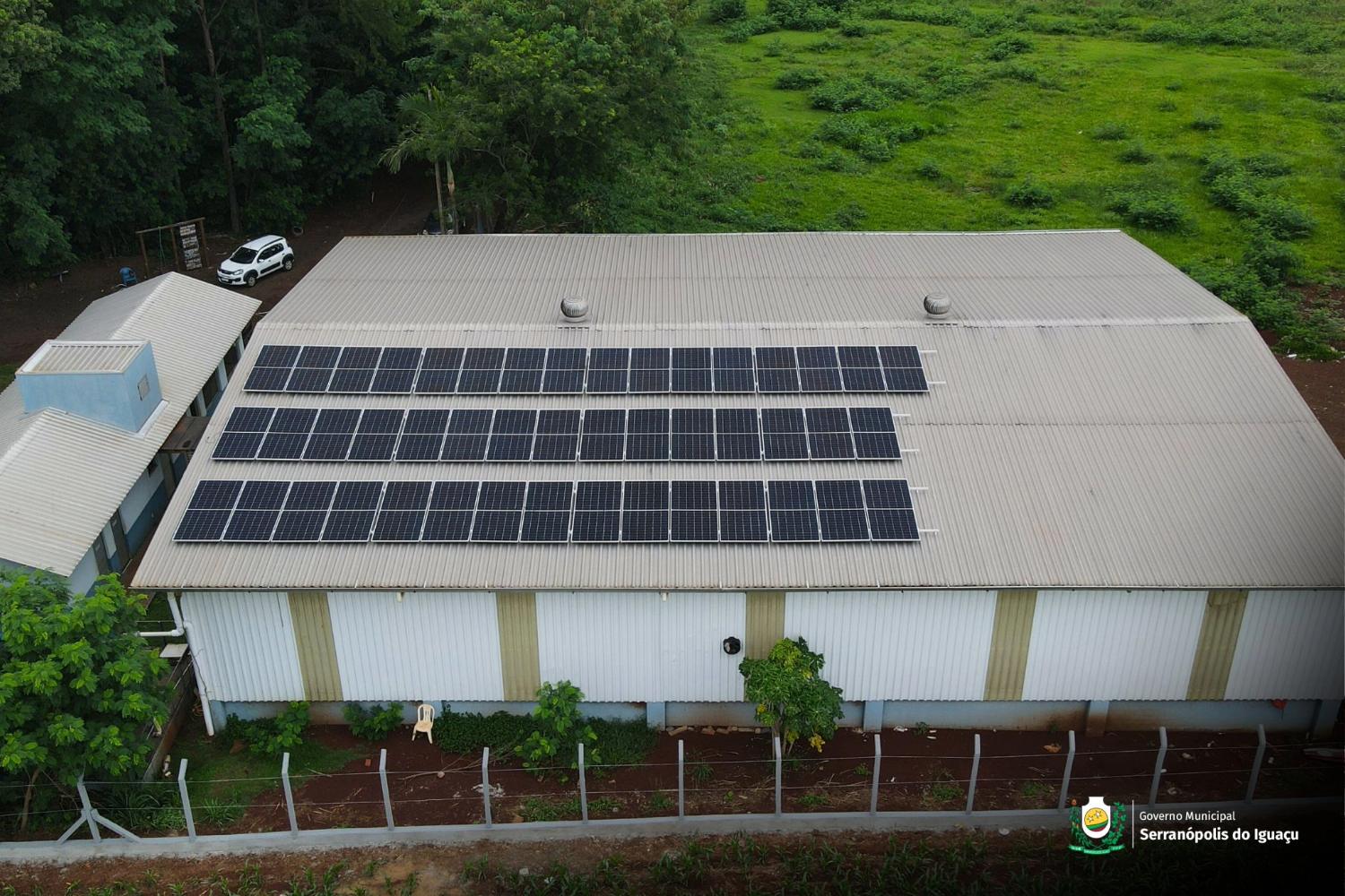 Serranópolis do Iguaçu amplia produção de energia limpa com instalação de duas novas usinas fotovoltaicas