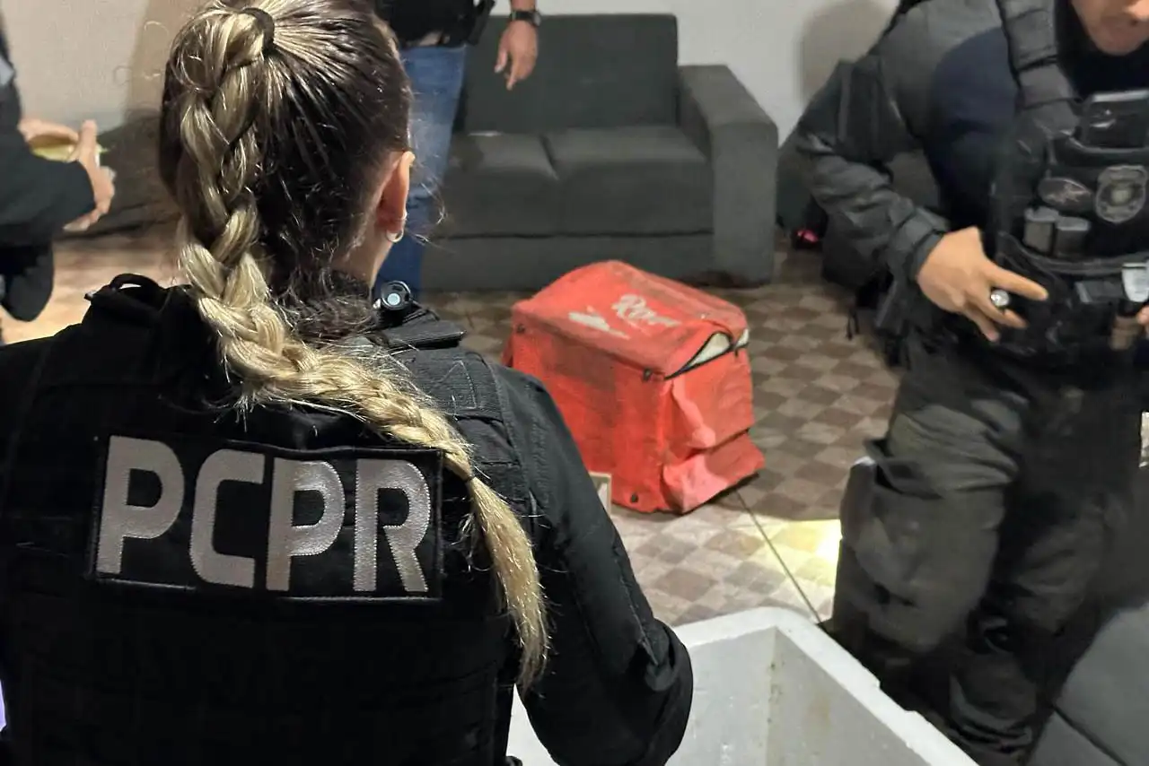 PCPR cumpre 36 mandados contra organização criminosa ligada ao tráfico e lavagem de dinheiro Foto: PCPR