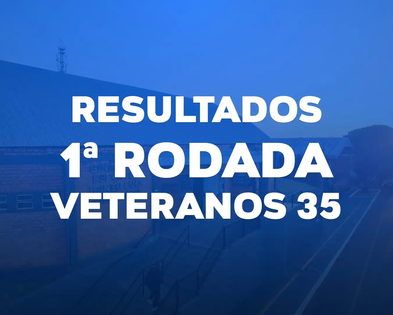Realizada 1ª rodada do Campeonato Municipal de Futsal Veteranos 35