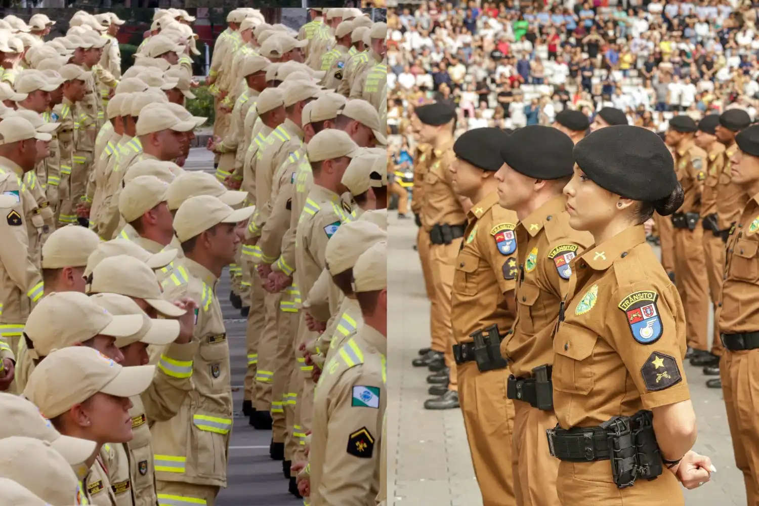 Editais publicados: Paraná abre concursos para contratar 2 mil policiais militares e 600 bombeiros Foto: AEN