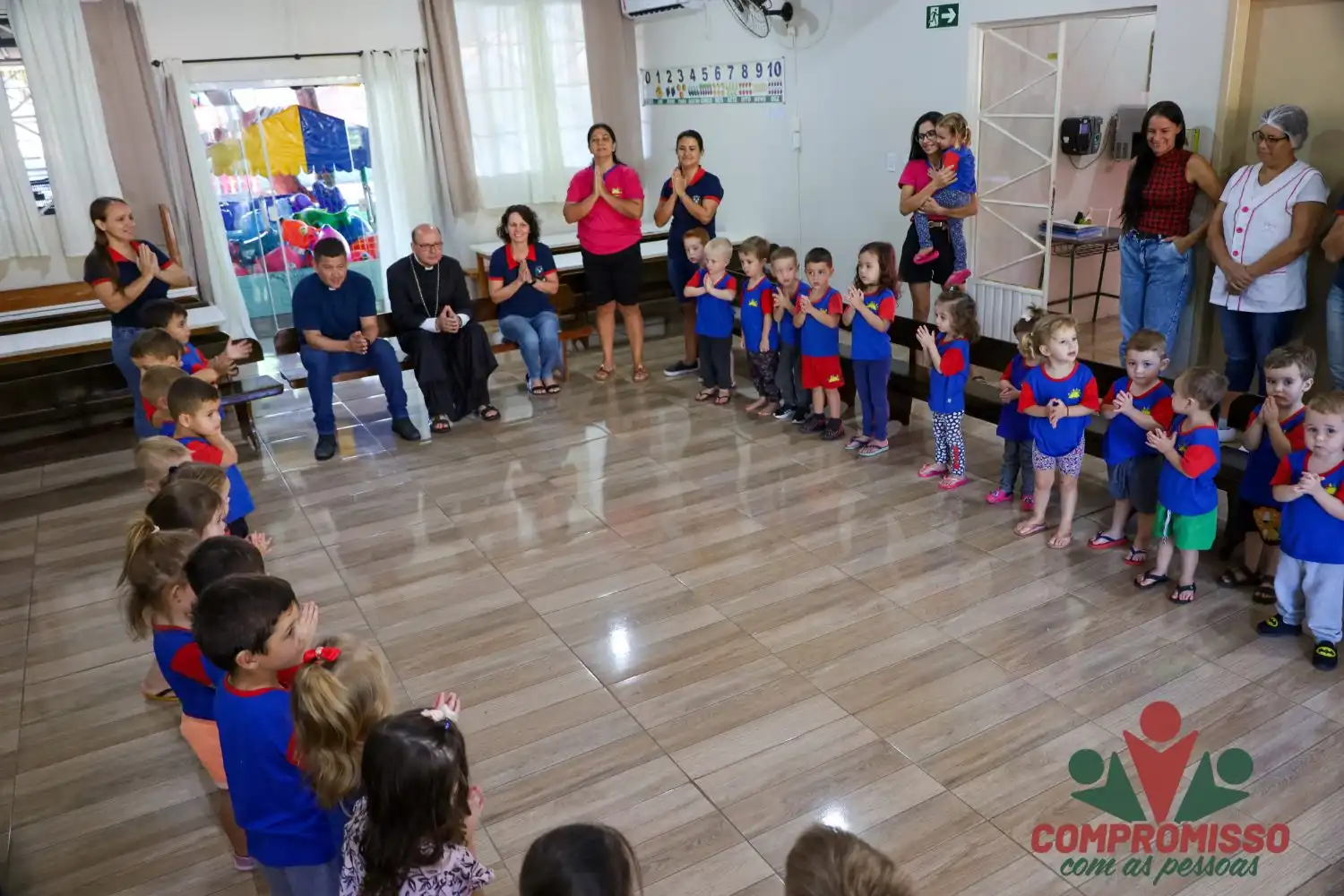 Visita Pastoral no CMEI Divina Providência