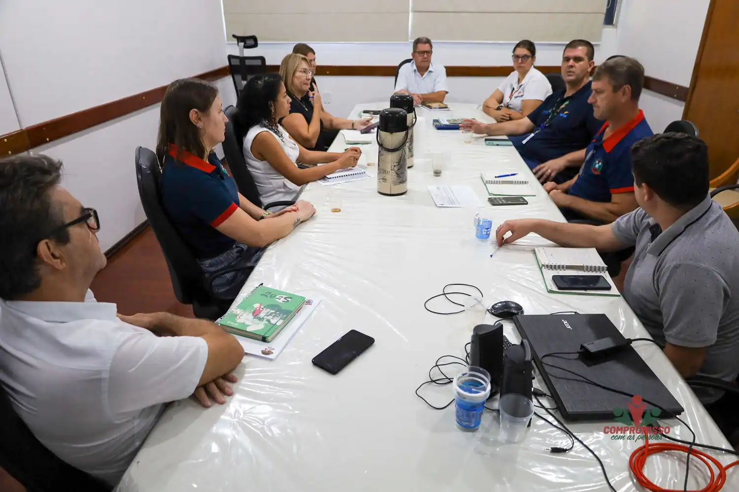 Representantes do Senac de Medianeira apresentam opções de capacitação profissional em Missal