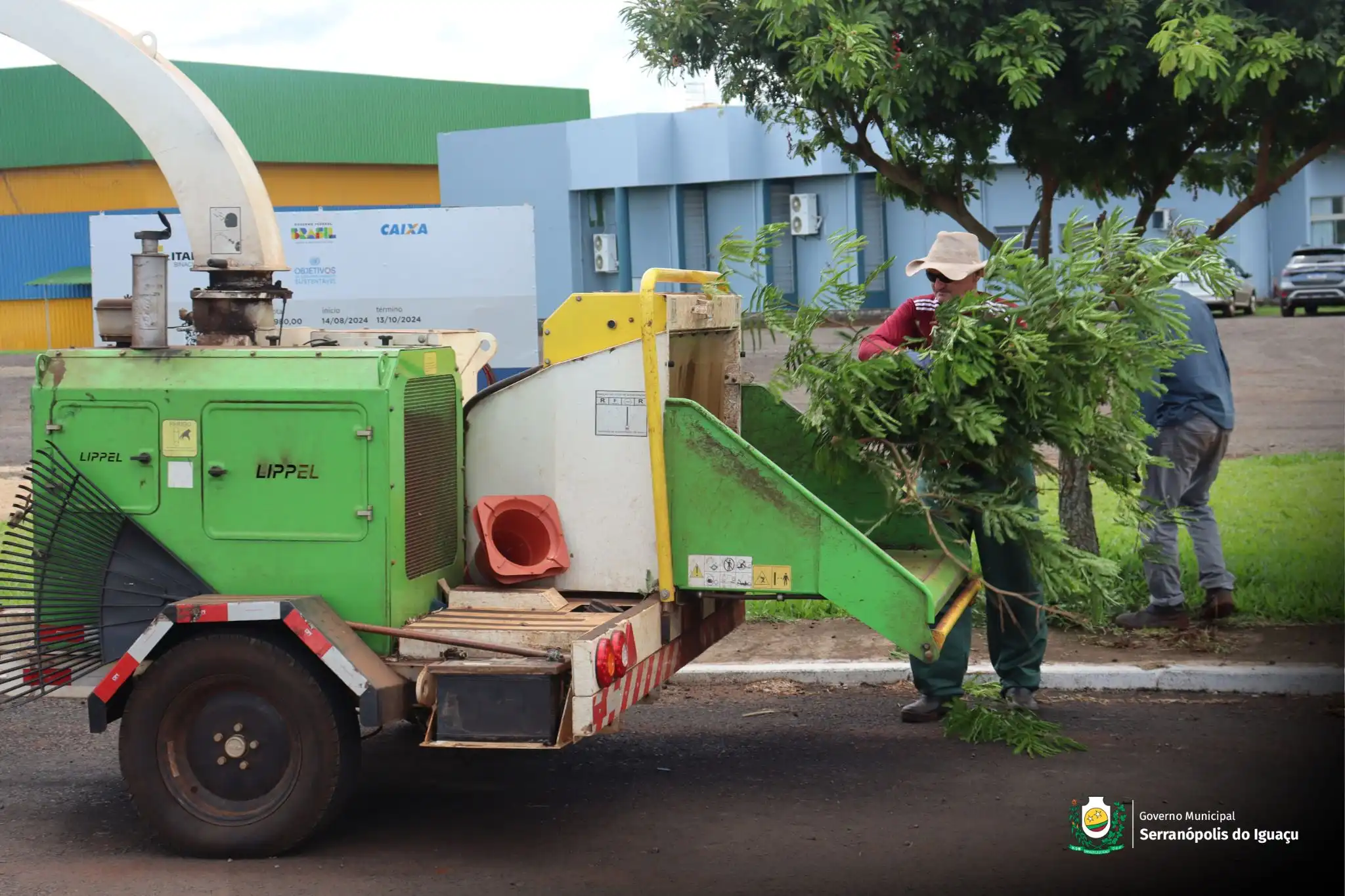 Serranópolis do Iguaçu inicia coleta de galhos em maio