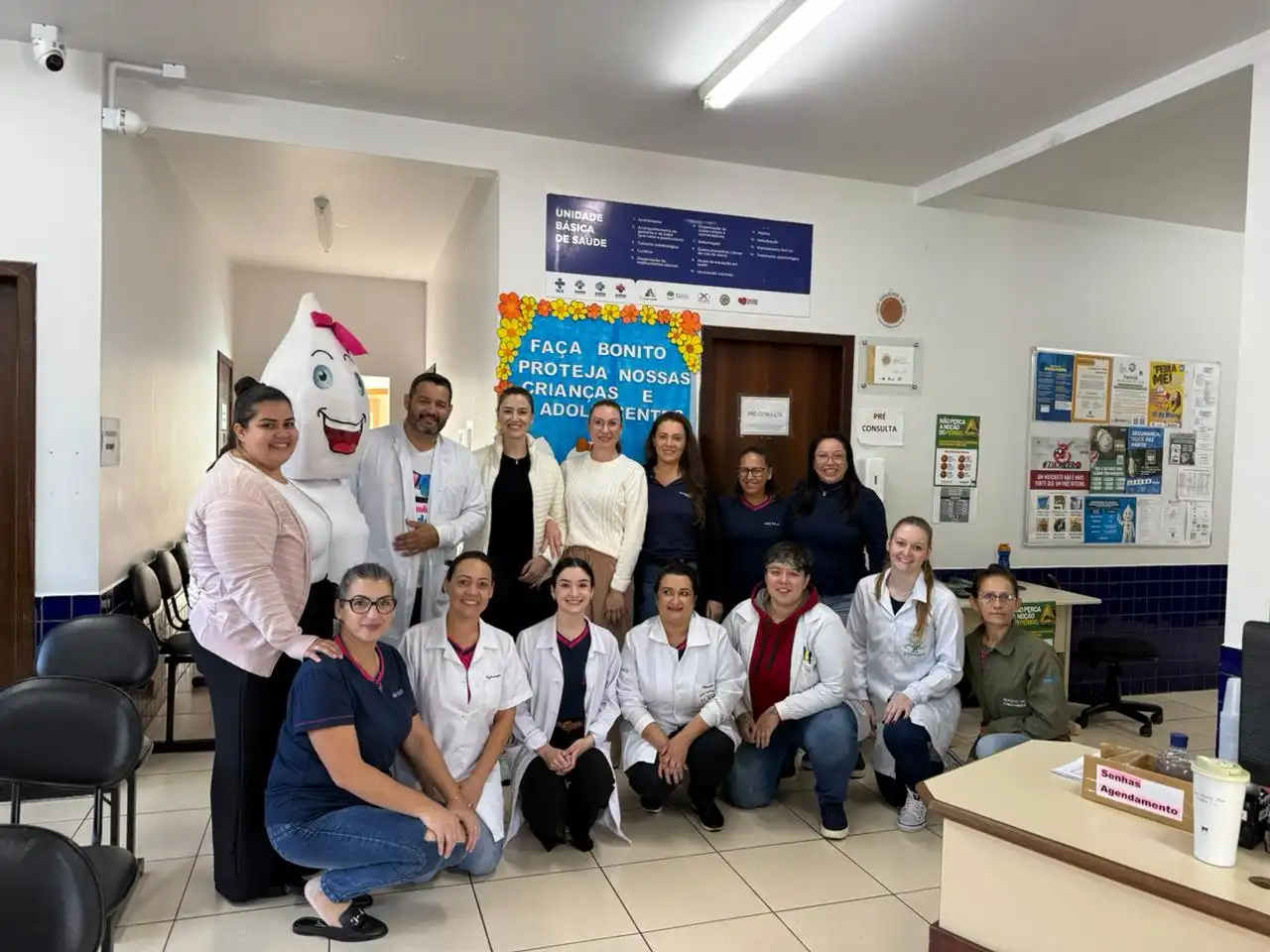 Dia D contra a Influenza vacina mais de 1.500 doses