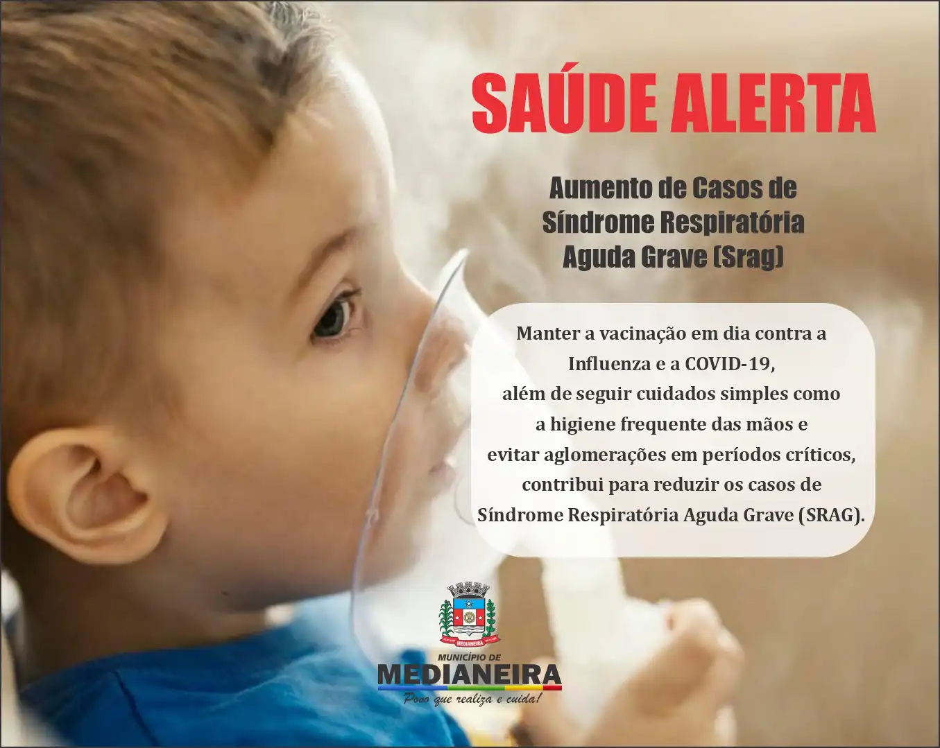 Aumento de Casos de Síndrome Respiratória Aguda Grave (Srag)