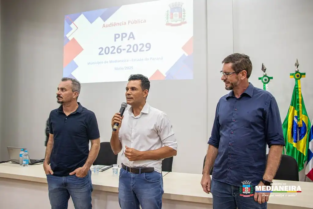 Prefeitura apresenta Plano Plurianual (PPA) 2026–2029 em Audiência Pública