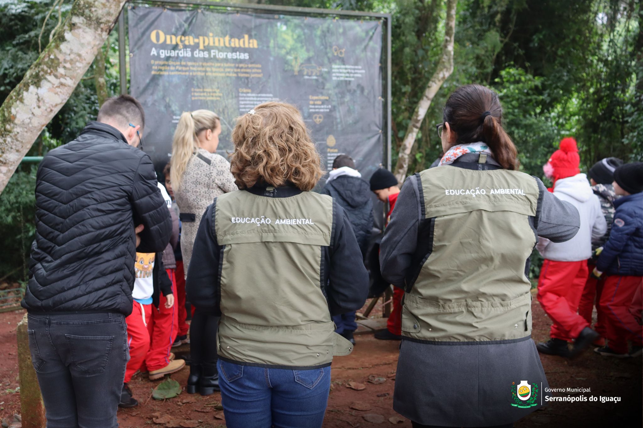 Alunos da rede municipal visitam o Parque Nacional do Iguaçu em atividade da Semana do Meio Ambiente