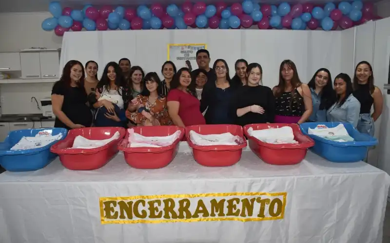 Encerramento do grupo de gestantes