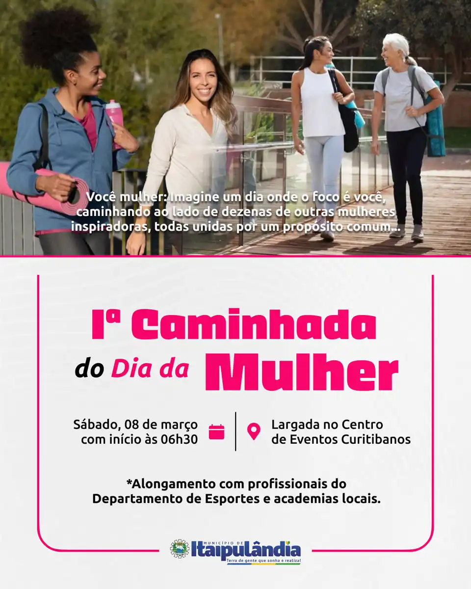 1ª Caminhada do Dia da Mulher