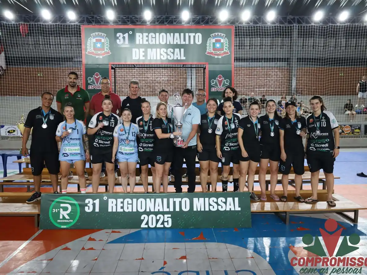 Itaipulândia Futsal é Vice-Campeão no 31º Regionalito de Futsal Feminino em Missal