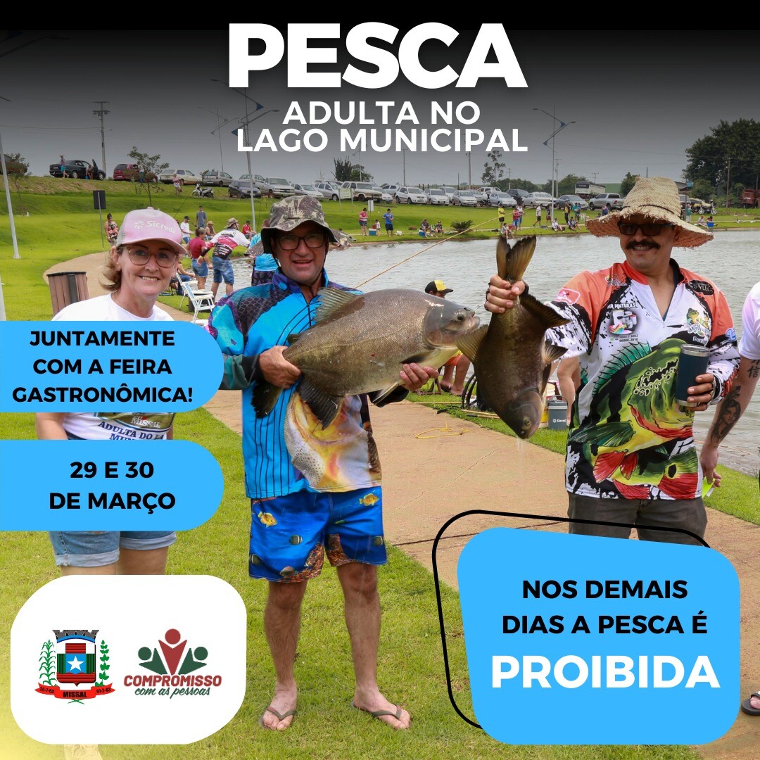 Pesca no Lago Para Adultos