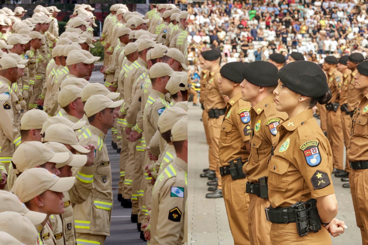 Editais publicados: Paraná abre concursos para contratar 2 mil policiais militares e 600 bombeiros