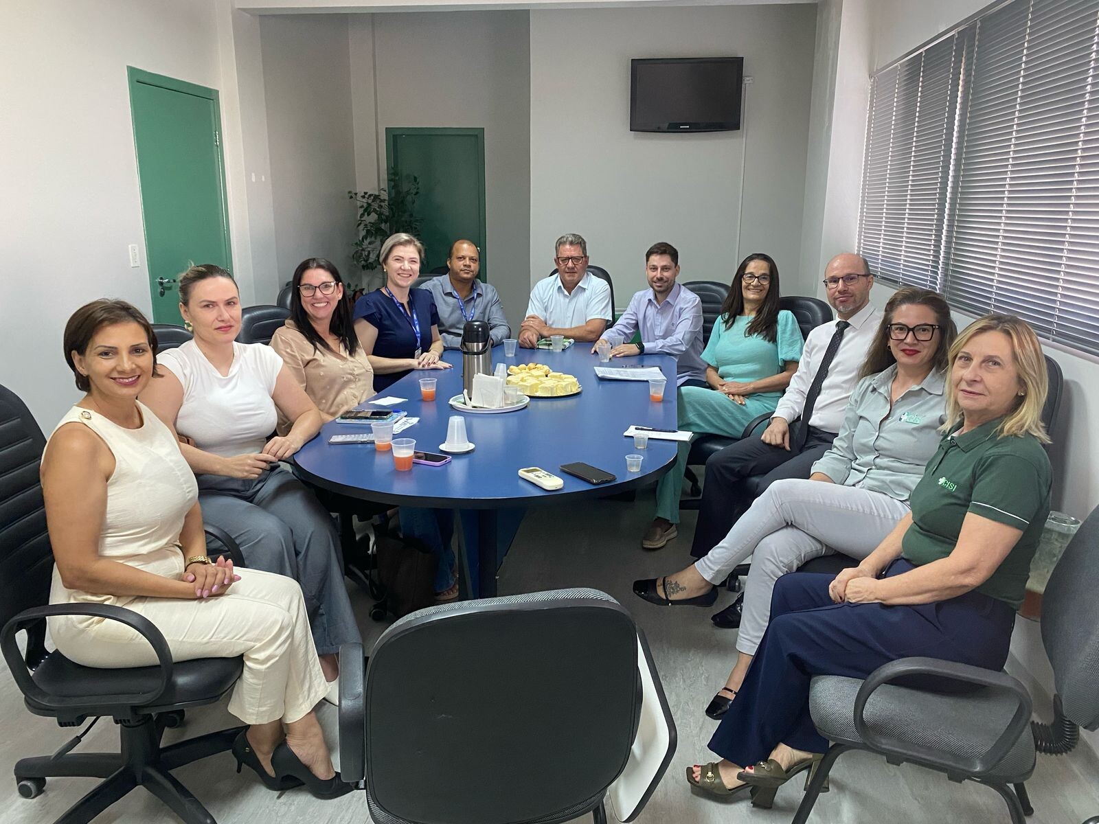 Diretoria do CISI se reúne com representantes da Prefeitura de Santa Terezinha de Itaipu