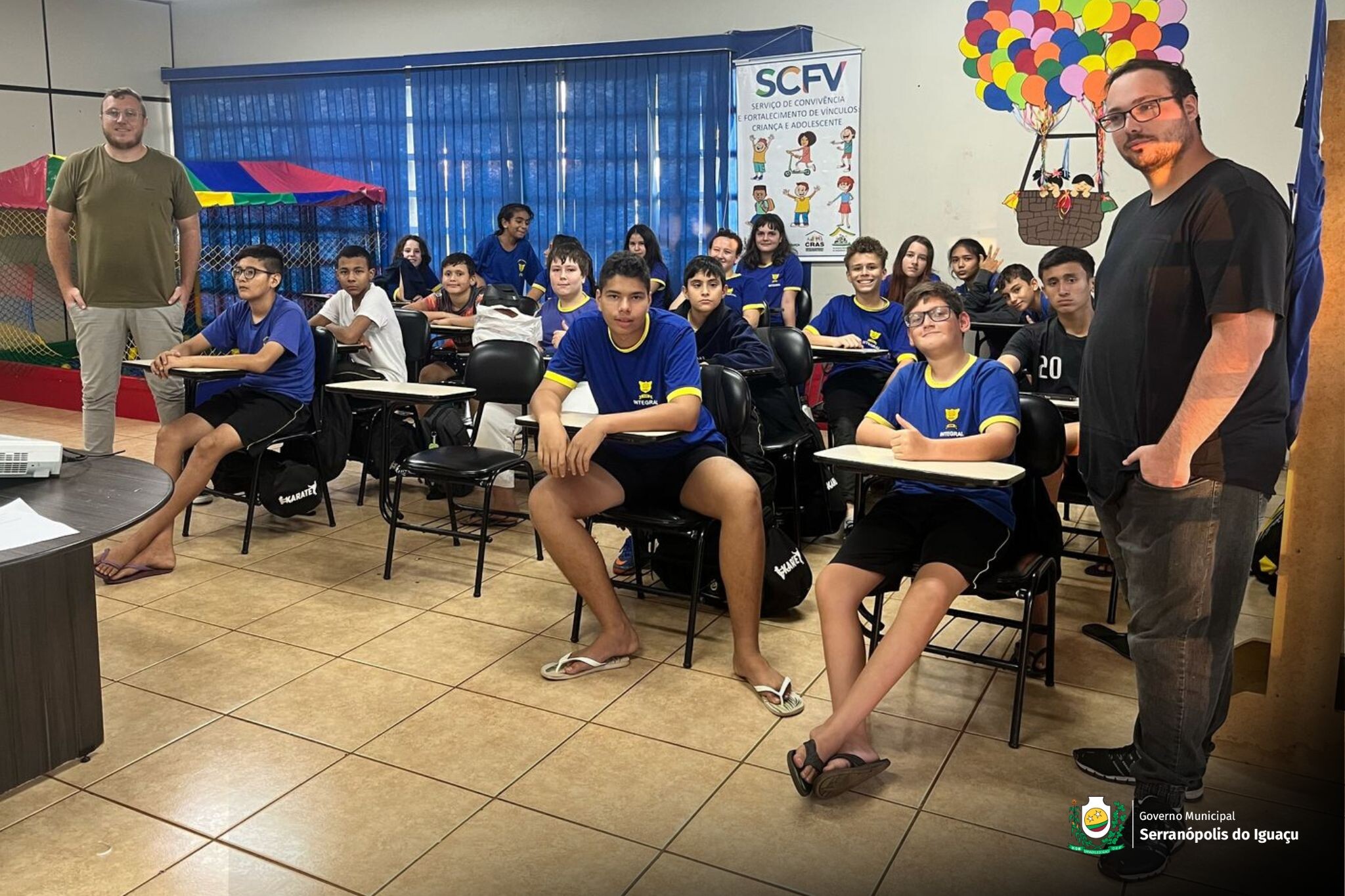 Oficina de audiovisual é realizada no CRAS com apoio da Lei Paulo Gustavo
