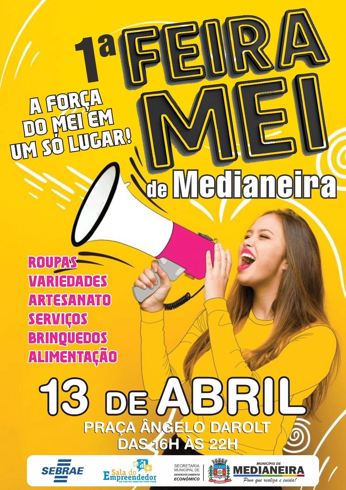 Sala do Empreendedor realiza 1ª Feira MEI de Medianeira