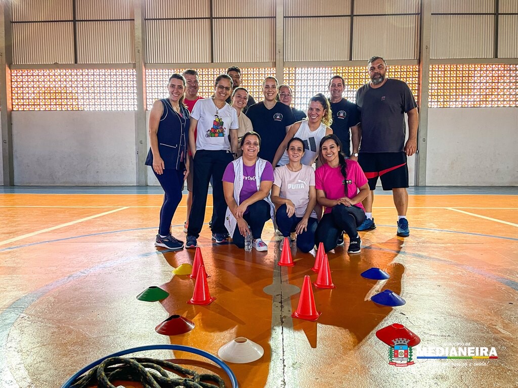Professores participam de formação sobre Educação Física Escolar