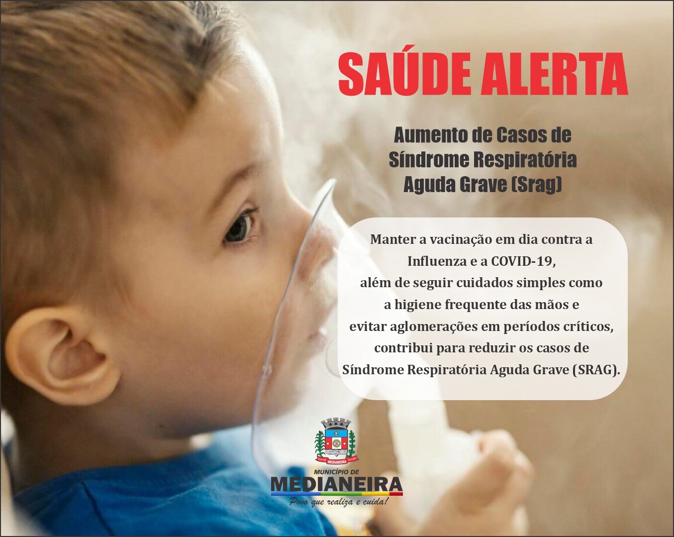 Aumento de Casos de Síndrome Respiratória Aguda Grave (Srag)