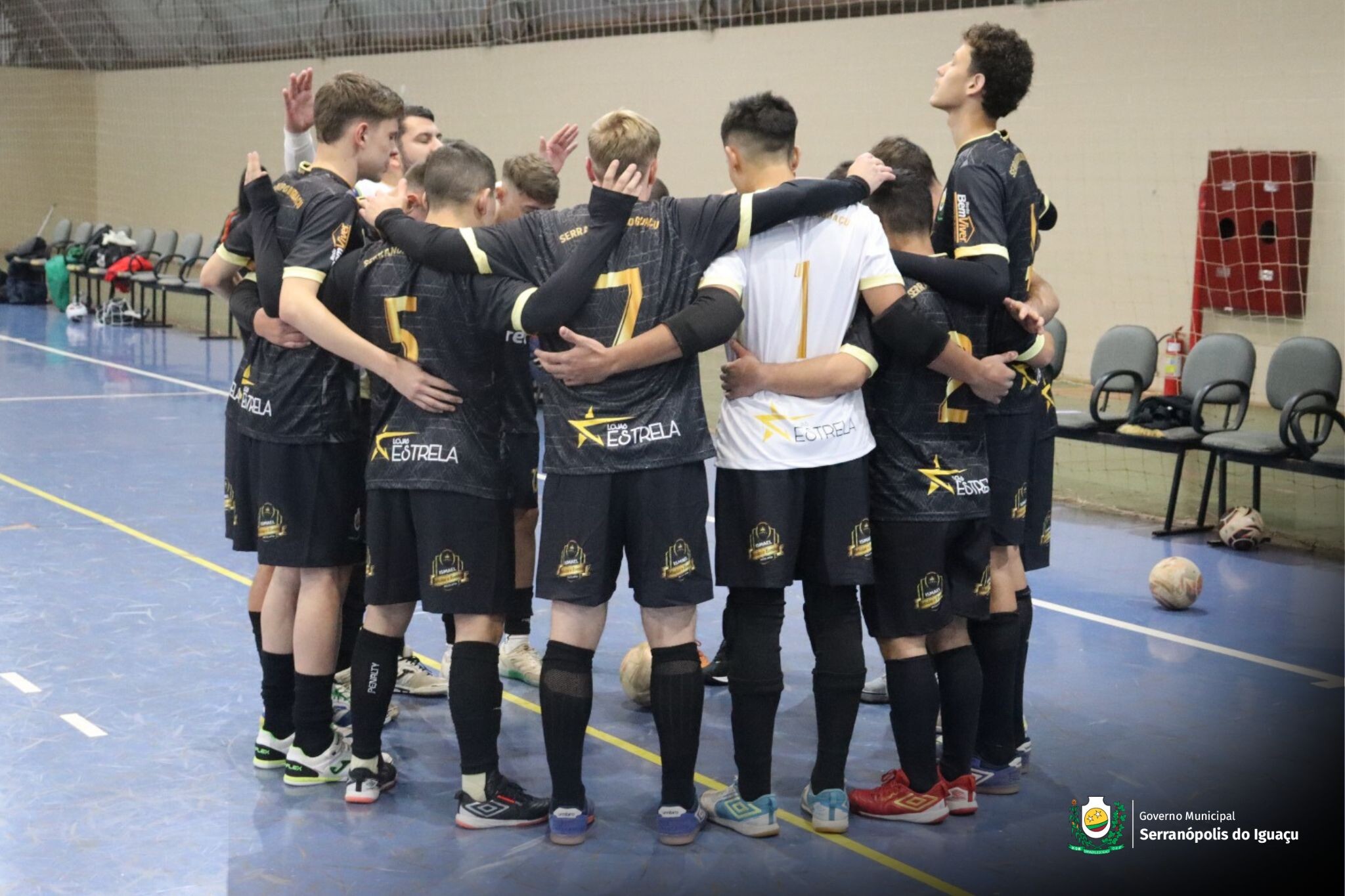 Serranópolis do Iguaçu enfrenta Cafelândia nesta terça-feira pela Copa Amop de Futsal