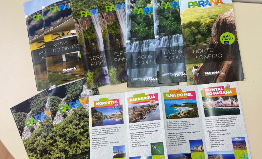 Produtos e serviços turísticos podem integrar materiais promocionais do Estado
