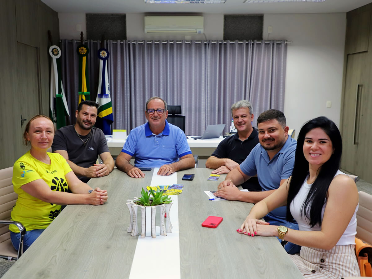 Presidente da Adetur faz visita ao Prefeito Lindolfo Rui em Itaipulândia