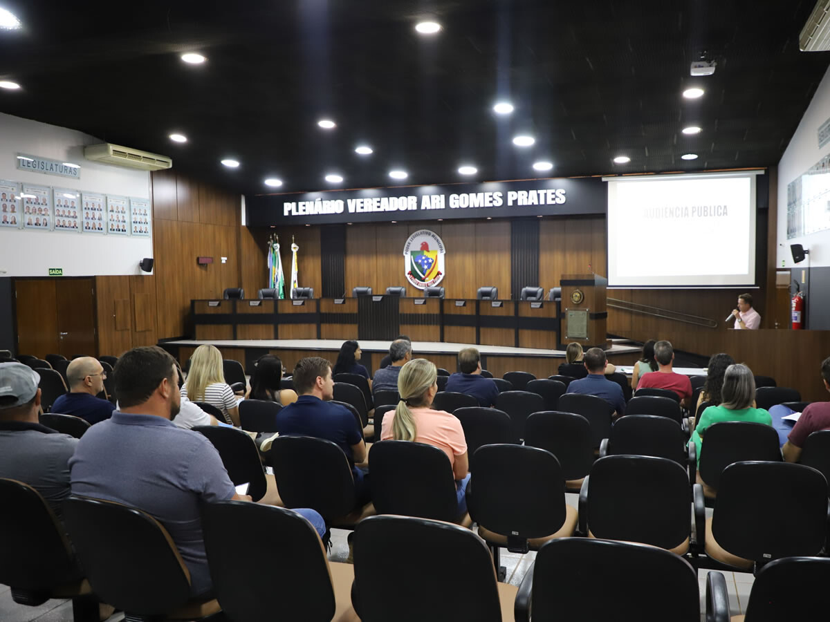 Audiência Pública demonstra metas fiscais do 3º quadrimestre de 2024
