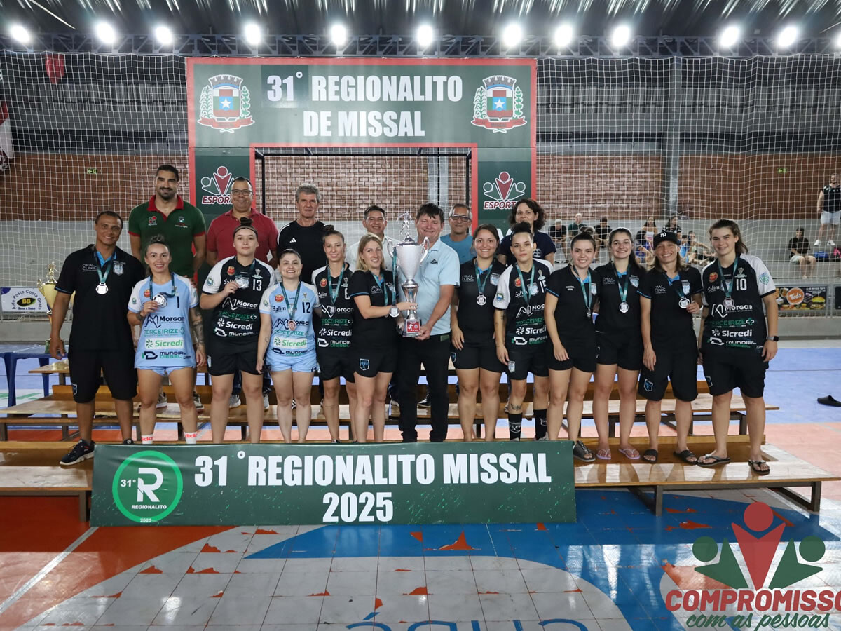Itaipulândia Futsal é Vice-Campeão no 31º Regionalito de Futsal Feminino em Missal