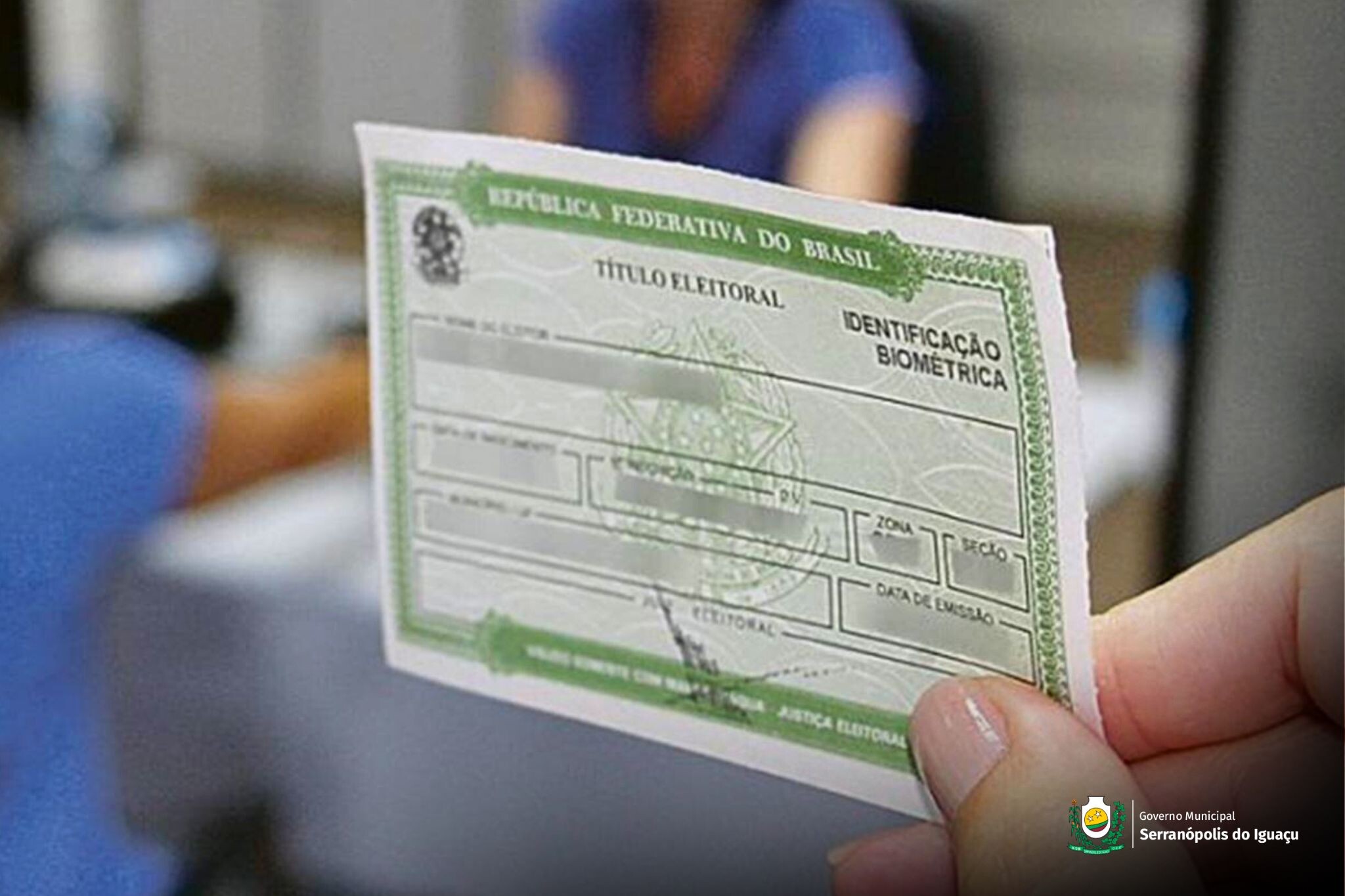 Mutirão de atendimento ao eleitor será realizado em Serranópolis do Iguaçu