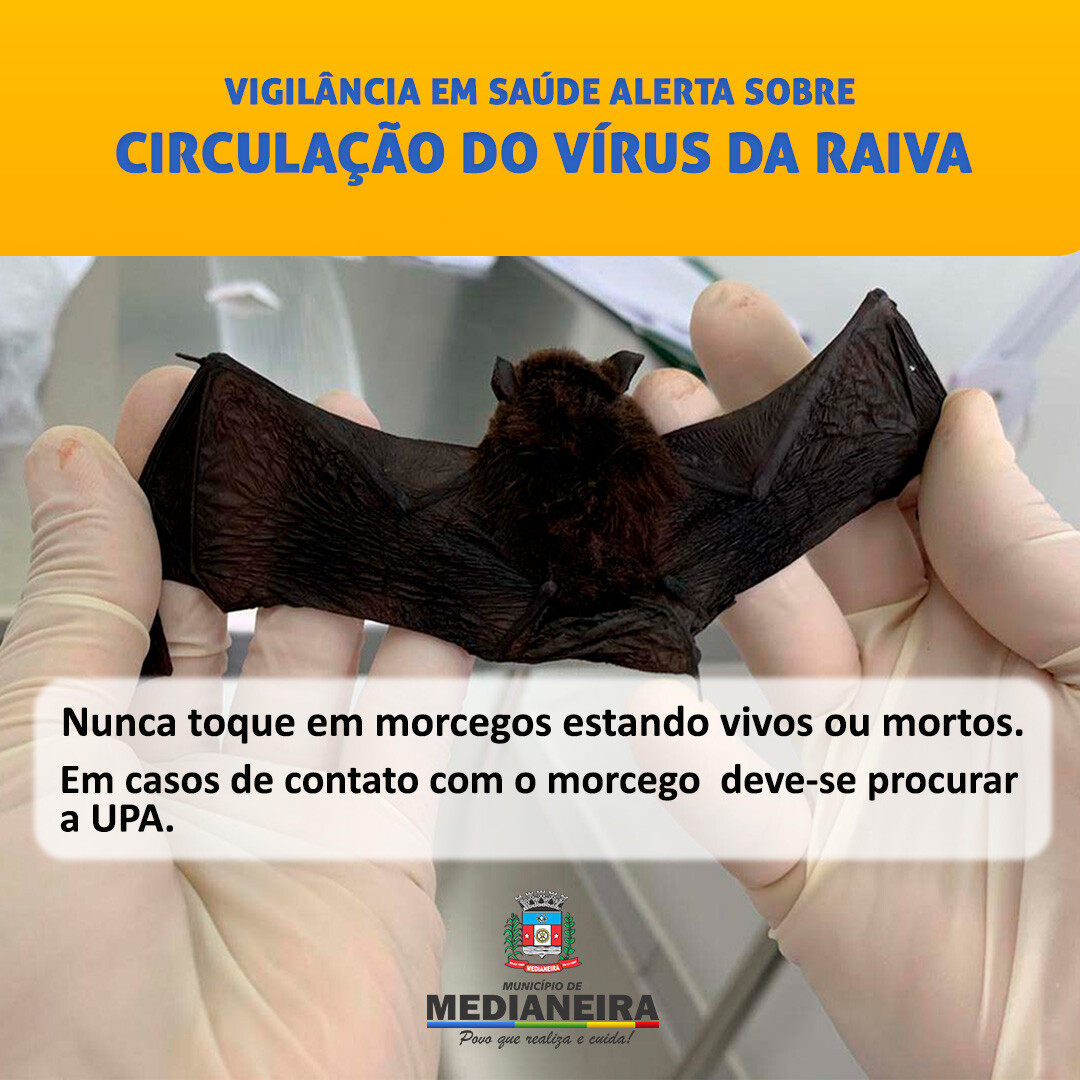 Vigilância em Saúde alerta sobre circulação do vírus da raiva